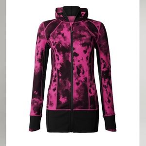 Daily Practice Jacket, Blooming Pixie Rasp/Blk